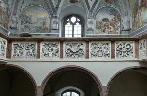 Bild vergrößern: Schlosskapelle Westwand