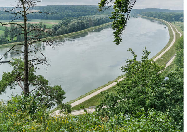 Bild vergrößern: Die Donau