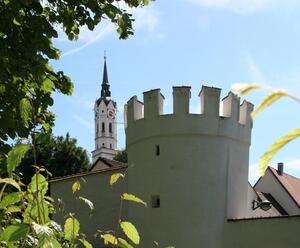 Bild vergrößern: Stadtmauer Schrobenhausen